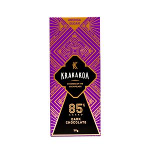Arenga Bars 85% Dark Chocolate 50g
