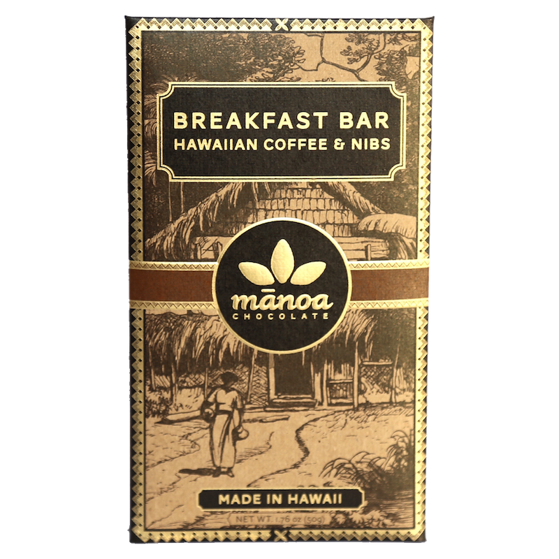 Breakfast Bar Hawaiian Coffee & Cacao Nibs 60g