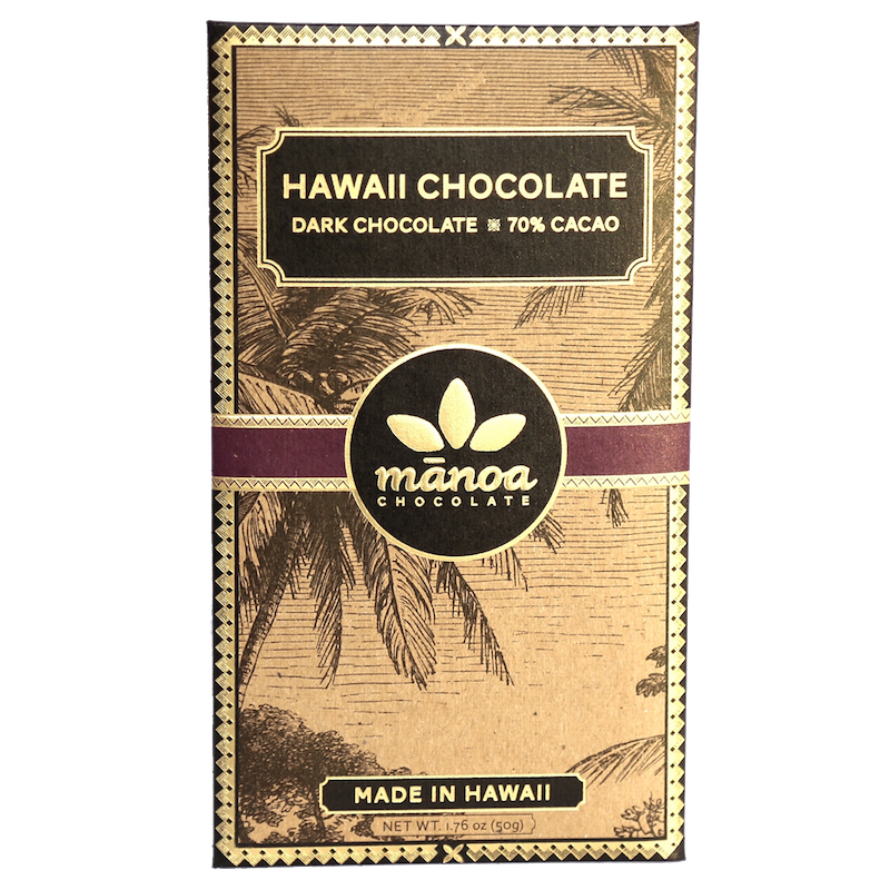 Hawaiian Hilo Dark Chocolate 60g