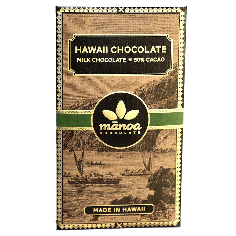 Hawaii Milk Chocolate Bar 60g