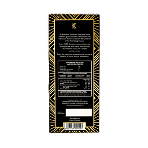 Arenga Bars 100% Dark Chocolate 50g