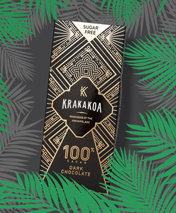 Arenga Bars 100% Dark Chocolate 50g
