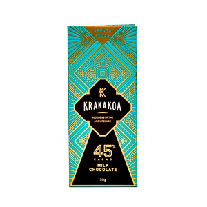 Arenga Bars 45% Milk Chocolate 50g