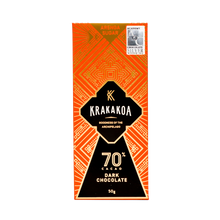 Load image into Gallery viewer, Arenga Bars 70% Dark Chocolate 50g

