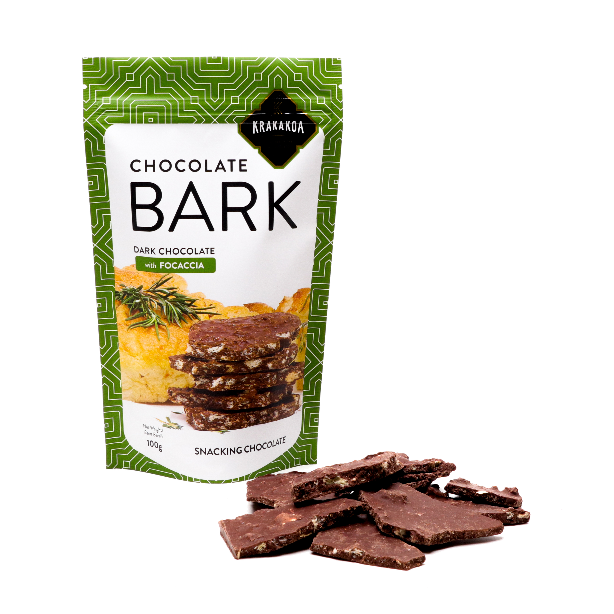 Barks Matrix Chocolate Barks 70% Dark Chocolate with Focaccia 100g – THE GOODS MATRIX