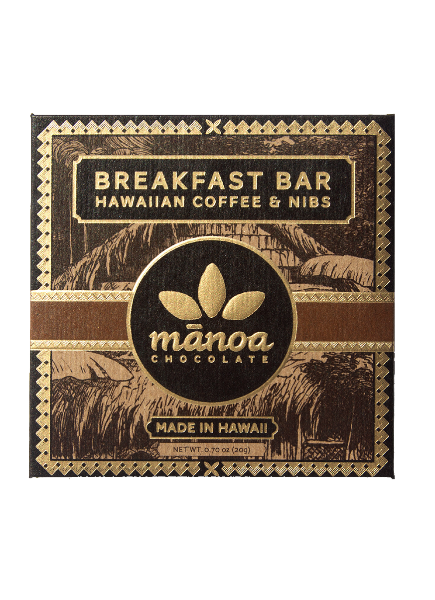 Breakfast Bar Hawaiian Coffee & Cacao Nibs 20g