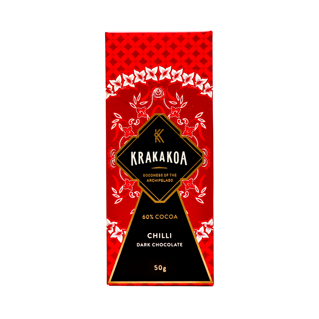 Flavoured Chilli Dark Chocolate 50g