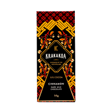 Load image into Gallery viewer, Flavoured Cinnamon Dark Milk Chocolate 50g
