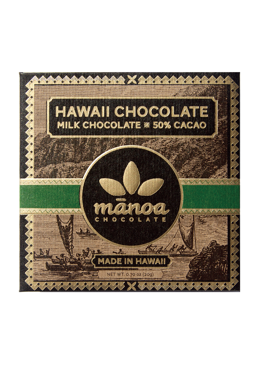 Hawaii Milk Chocolate Bar 20g